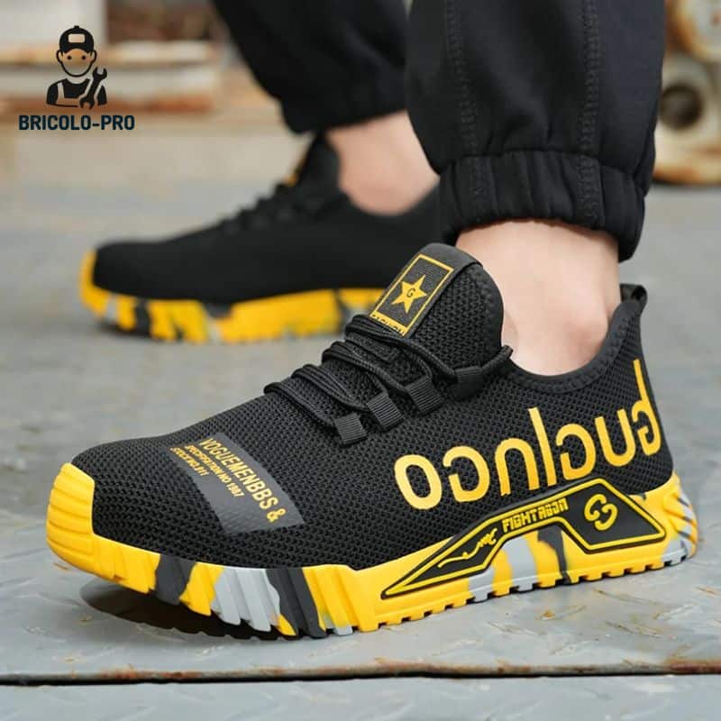 Couple Tissé Respirant Coussin Baskets Ultra Légères Sauvages