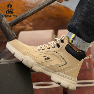 Bottes de Sécurité Renforcées Avec Embout en Acier Premium - SafeBoots™
