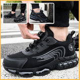 Rotary button safety shoes for men - Boashoes ™