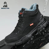 Chaussures de Sécurité Grand Froid Chaudes Noir Premium