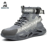 Chaussures de Sécurité Montantes Légères Grises SafeGuard
