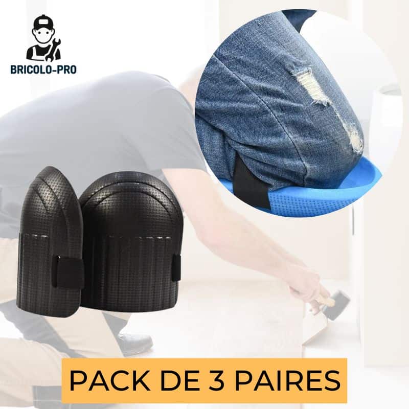 Genouillères De Travail Adultes - Mousse EVA Antidérapante - Pour Jardinage, Construction, Sols