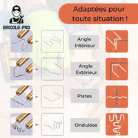 Staples™ - Pack 100 Agrafes Pour Pistolet à Plastique - Bricolo-Pro