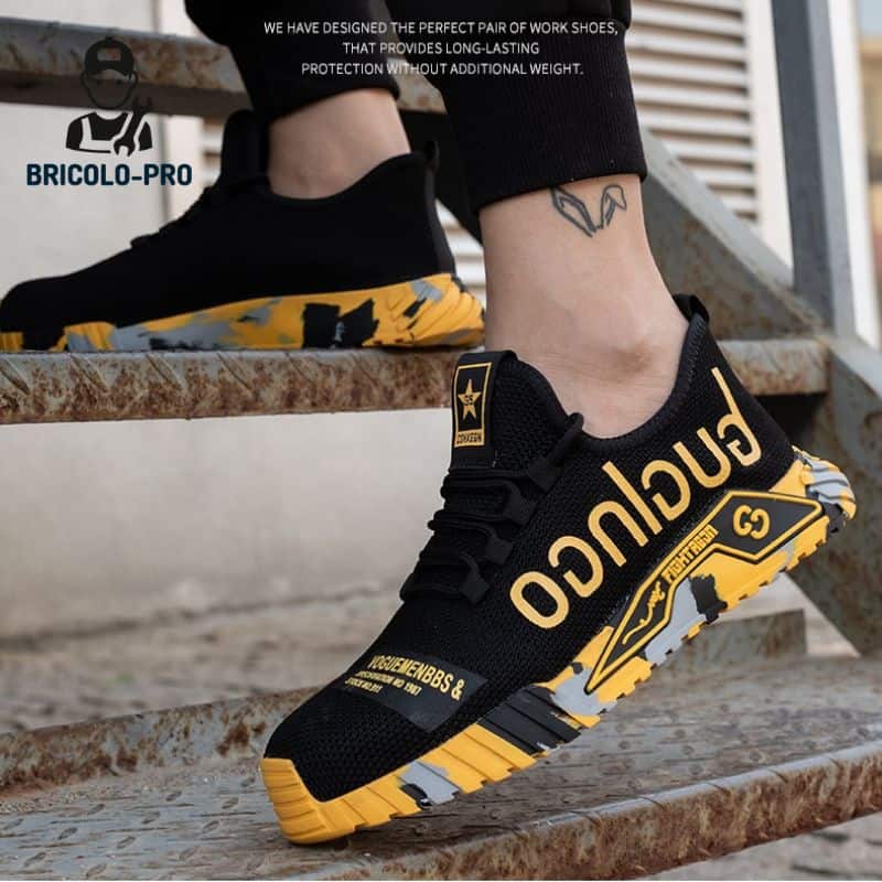 Chaussures de Sécurité Légères en Acier pour Femme, Bottes de Travail à Plateforme, Anti-Perforation, Anti-écrasement, Nouvelle Collection Chaussures de Sécurité Légères en Acier pour Femme, Bottes de Travail à Plateforme, Anti-Perforation, Anti-écrasement, Nouvelle Collection