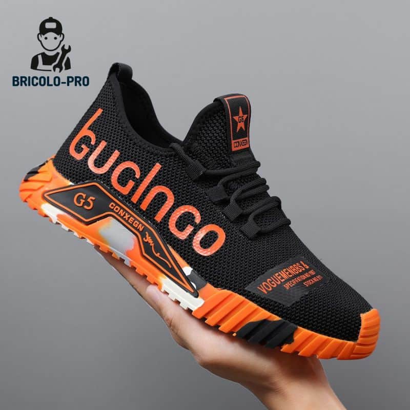 Chaussures Montantes Invisibles Pour Homme CALTO - Baskets Légères Gainantes (+6,1 Cm)