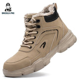 Extreme cold safety shoes warm boots for men Waterproof - SafeBoots™