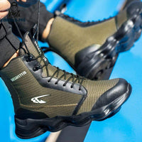 Premium High Top Safety Shoes - SecurityMax™