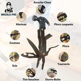 Marteau Multifonction Premium 12-EN-1 - MagicHammer™ - Bricolo-Pro