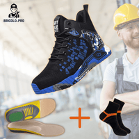 [Comfort Pack] Premium High-Top Safety Shoes