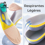 Semelles Orthopédiques Adaptables Premium - SoftSoles™ - Bricolo-Pro