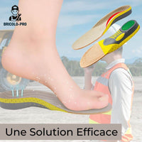 Semelles Orthopédiques Adaptables Premium - SoftSoles™ - Bricolo-Pro