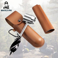 Tarière Bushcraft 2-EN-1 Premium | EasyWood™ - Bricolo-Pro